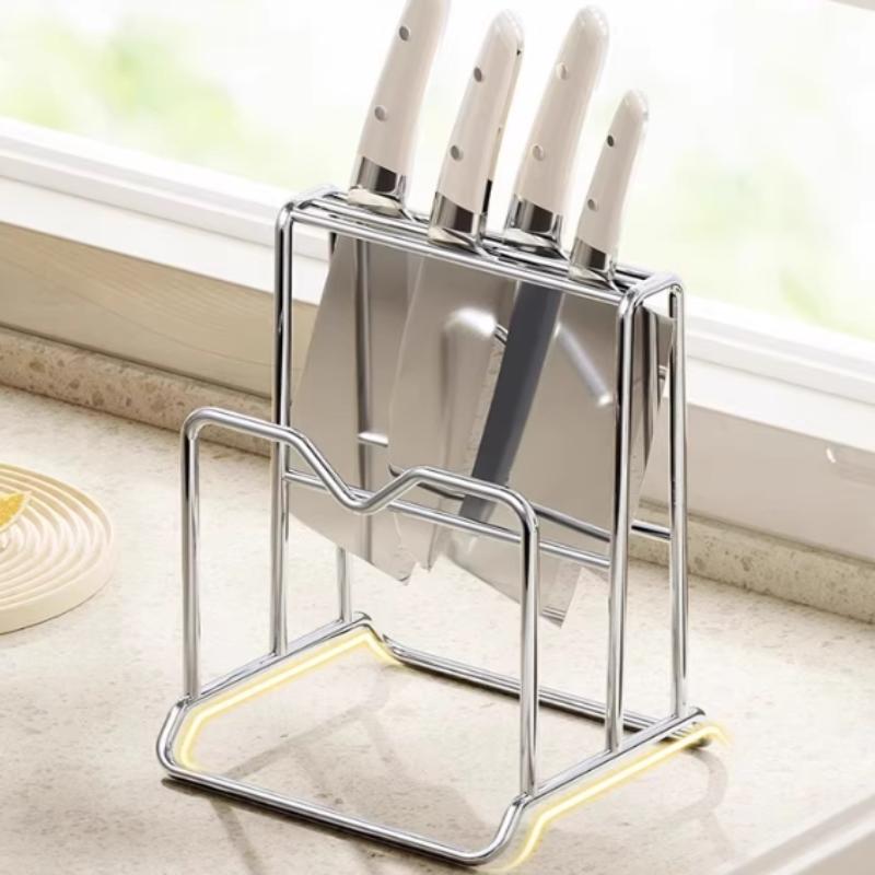 Commercial Kitchen Knife Holder - Portacoltelli in acciaio inossidabile e porta