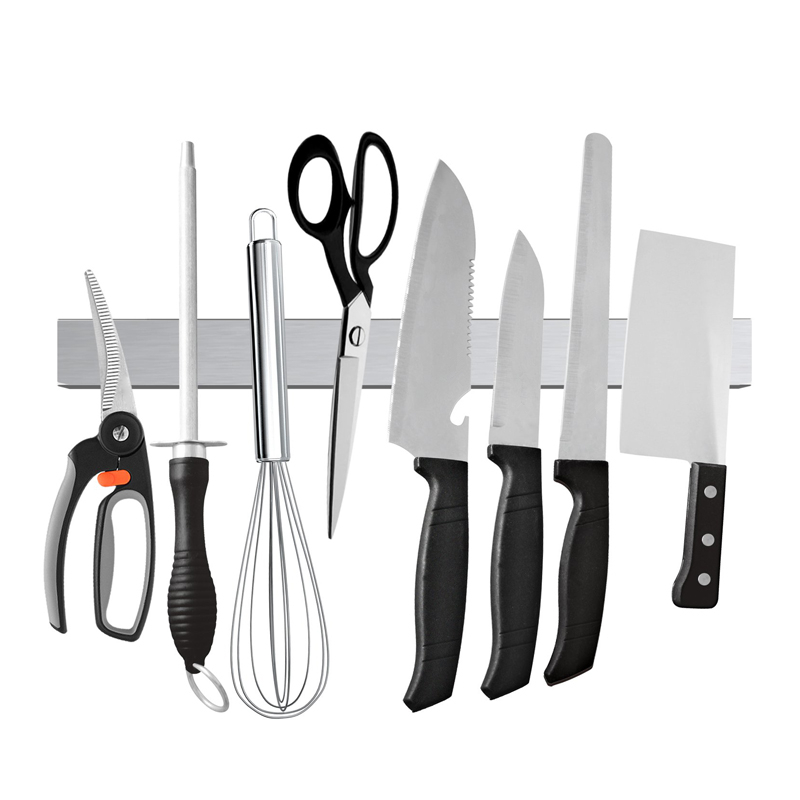 Commercial Kitchen Knife Holder - LMETJMA Professional Magnetic Knife Strip porta