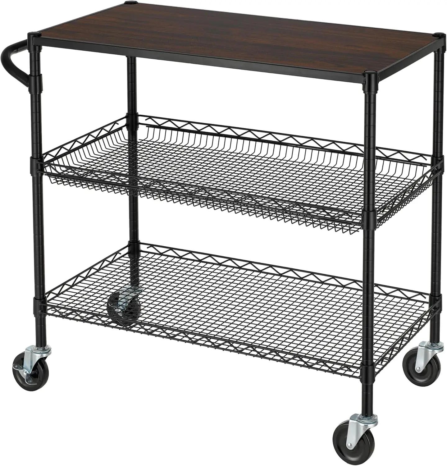Commercial Kitchen On Wheels - Carrello Utilitario Commerciale a 3 Ripiani