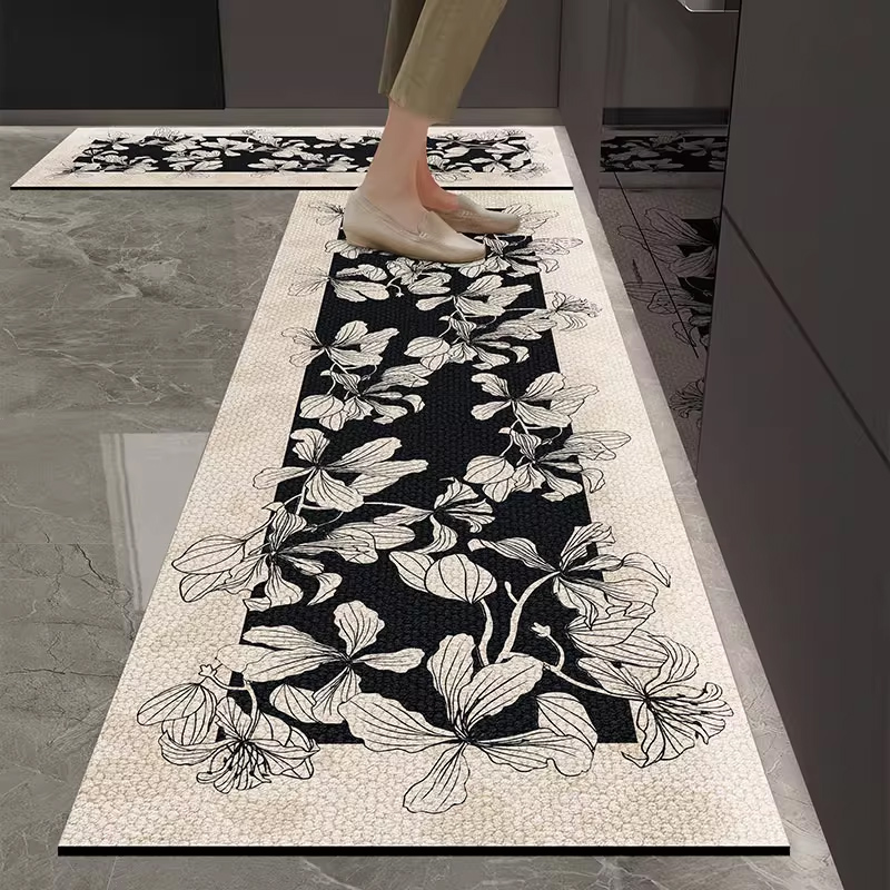Commercial Kitchen Vinyl Flooring - Tappetino da cucina Impermeabile antiscivolo Tappeto
