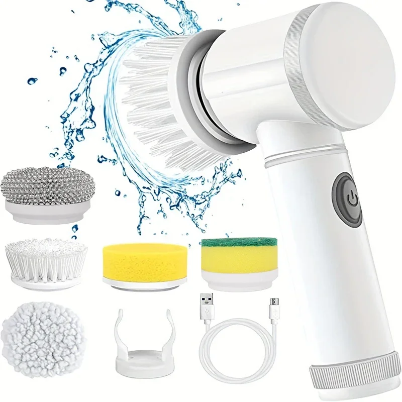 Commercial Kitchen Cleaning - Lavapavimenti rotante elettrico senza fili con