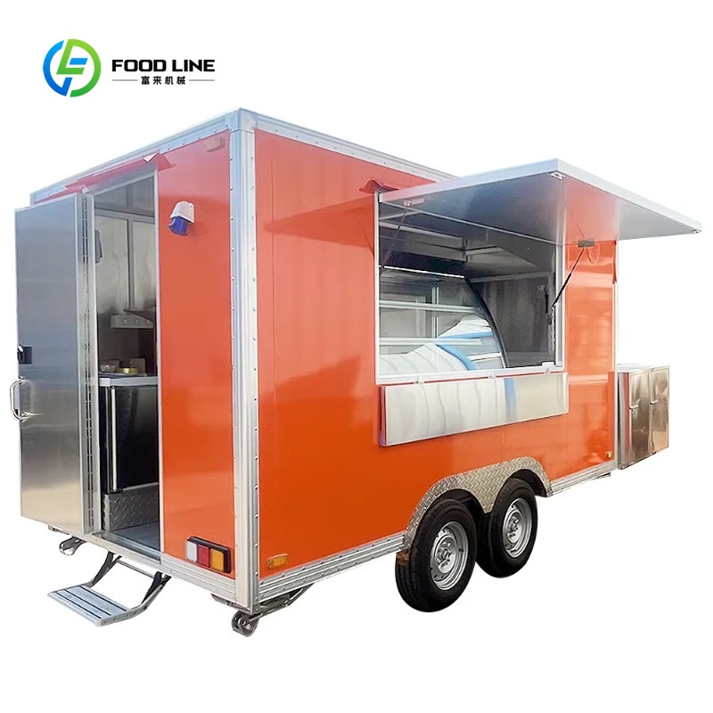 Commercial Kitchen On Wheels - Camion alimentare tecnologico avanzato personalizzato: cucina