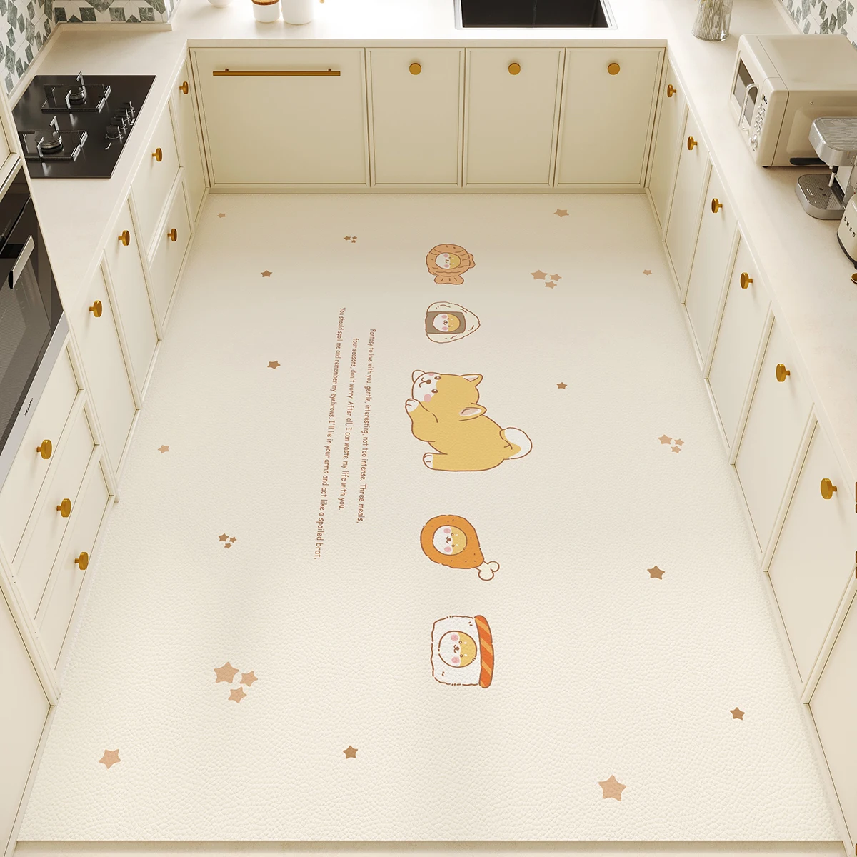 Commercial Kitchen Vinyl Flooring - Tappeto da cucina in PVC Tappetino
