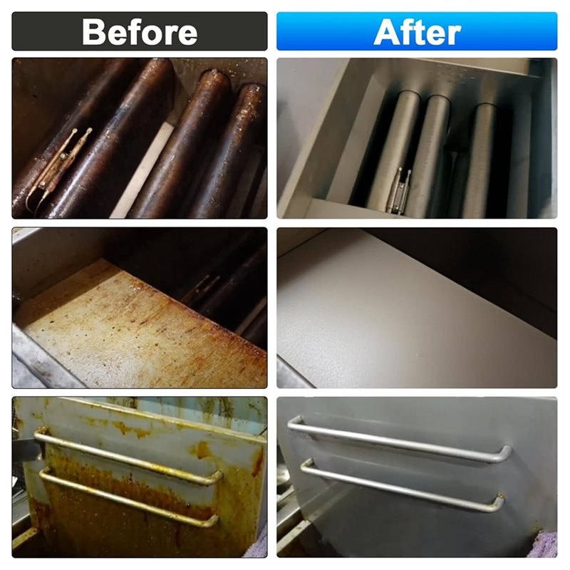 Commercial Kitchen Deep Cleaning - Spazzola per la pulizia delle friggitrici