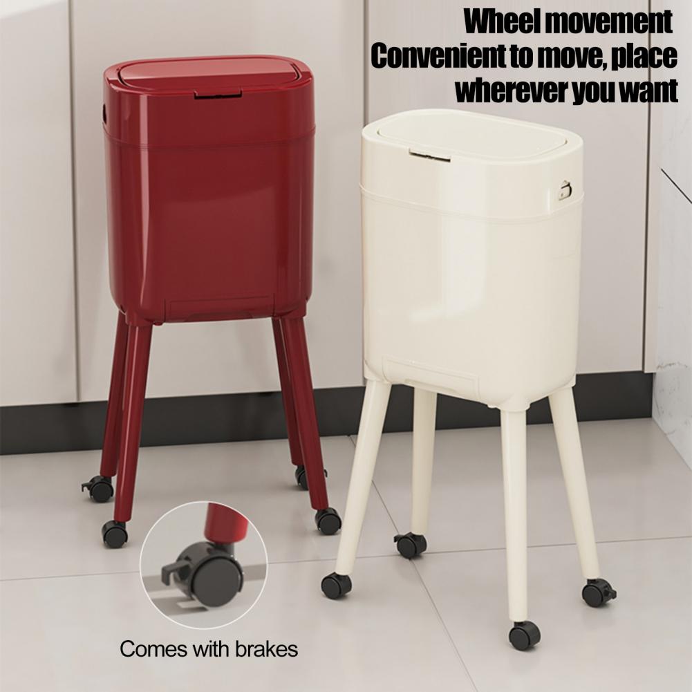 Commercial Kitchen On Wheels - Cestino per Rifiuti con Gambe Alte