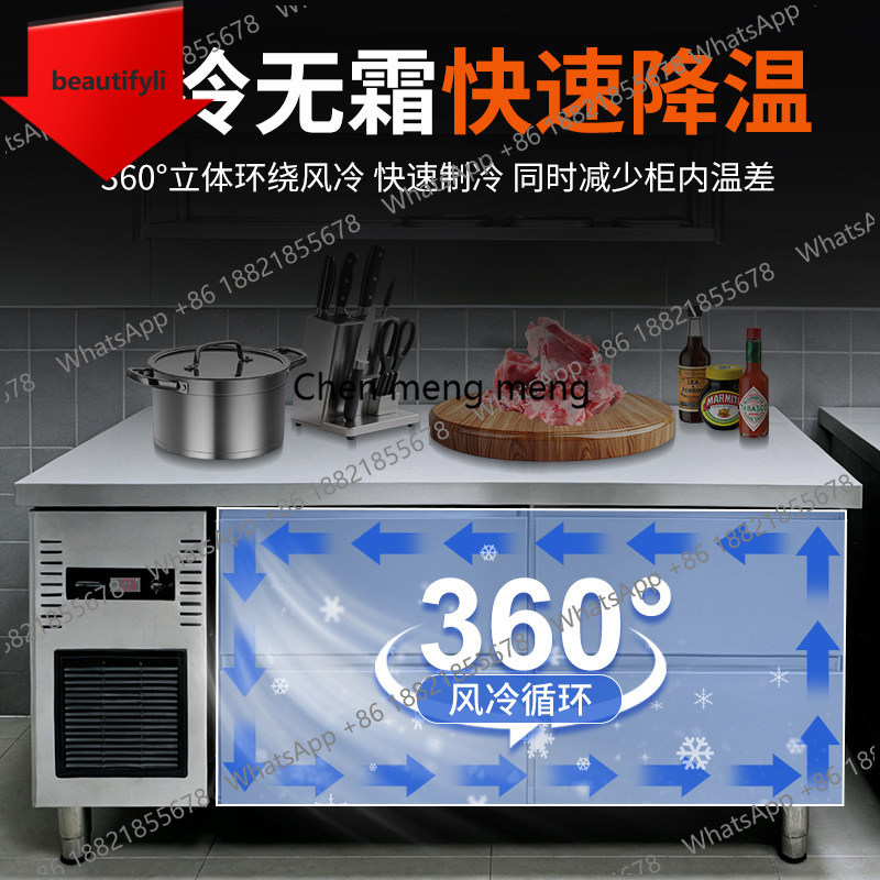 Commercial Kitchen Refrigerator - Banco frigorifero a cassetti X188, congelatore