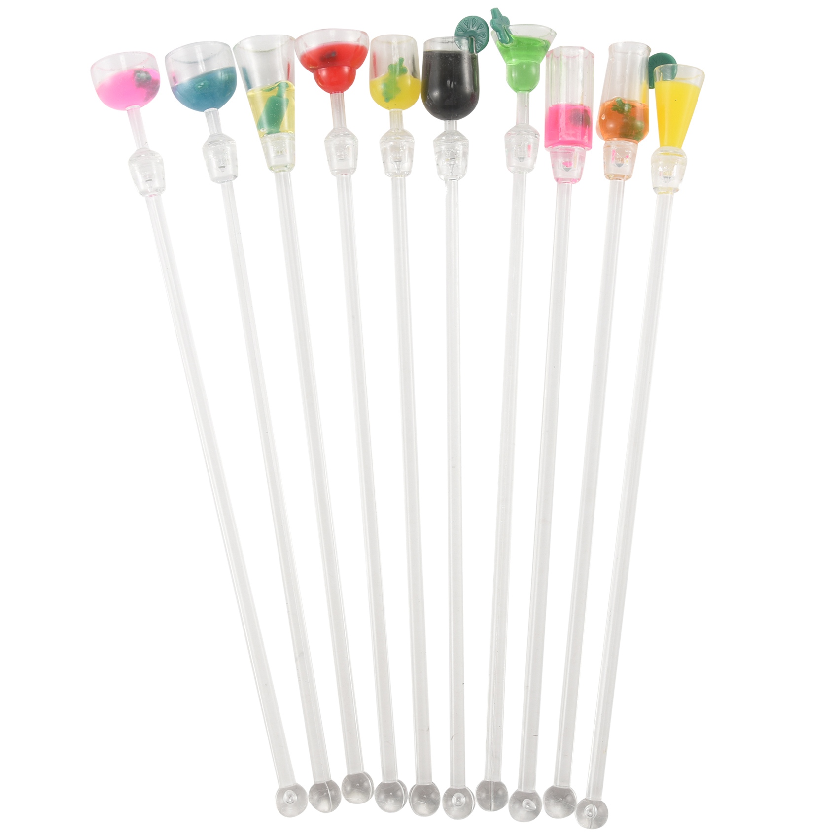 Set di 10 Agitatori per Cockta - Bar Blender Mixing recensione e prezzo