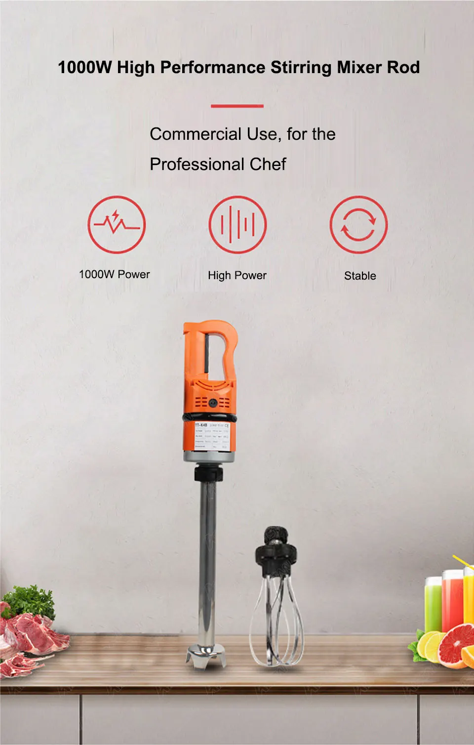 K4B-530 Frullatore a immersion - Bar Blender Mixing recensione e prezzo