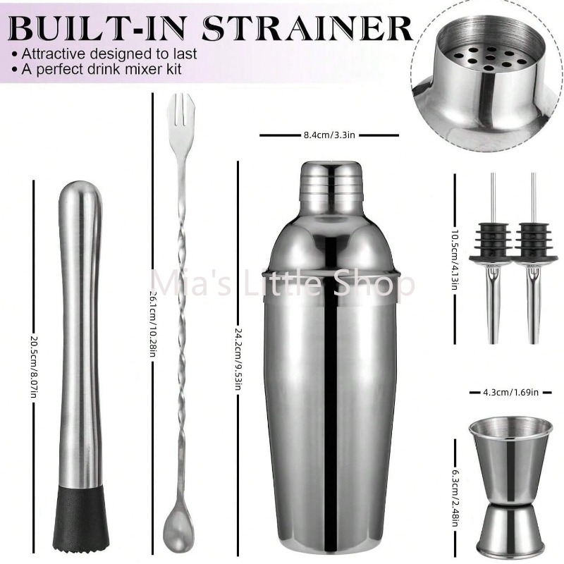 Set Shaker per Cocktail in Vet - Bar Blender Mixing recensione e prezzo