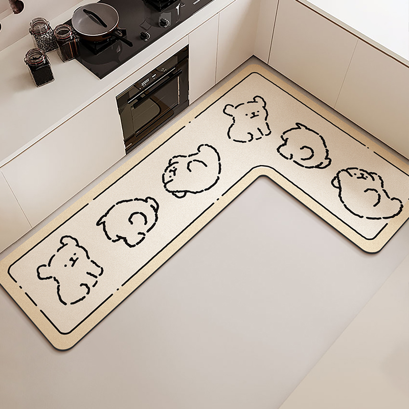 Tappetino da cucina a forma di - Commercial Kitchen Vinyl Flooring recensione e prezzo