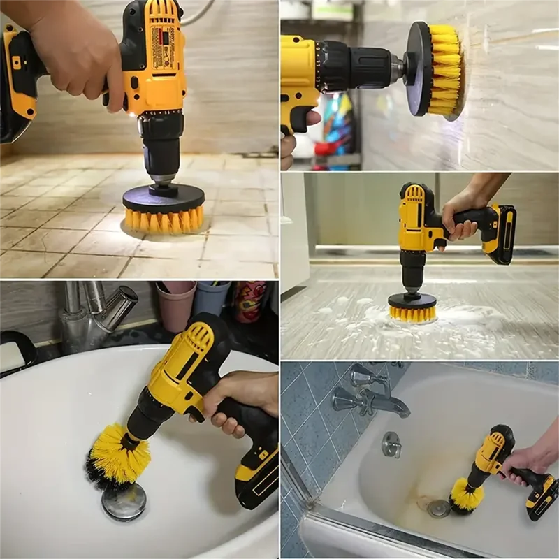 Set di 3 Spazzole per Trapano  - Commercial Kitchen Cleaning recensione e prezzo