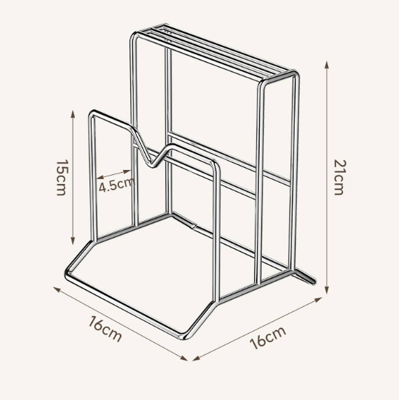 Organizzatore per Coltelli da  - Commercial Kitchen Knife Holder recensione e prezzo