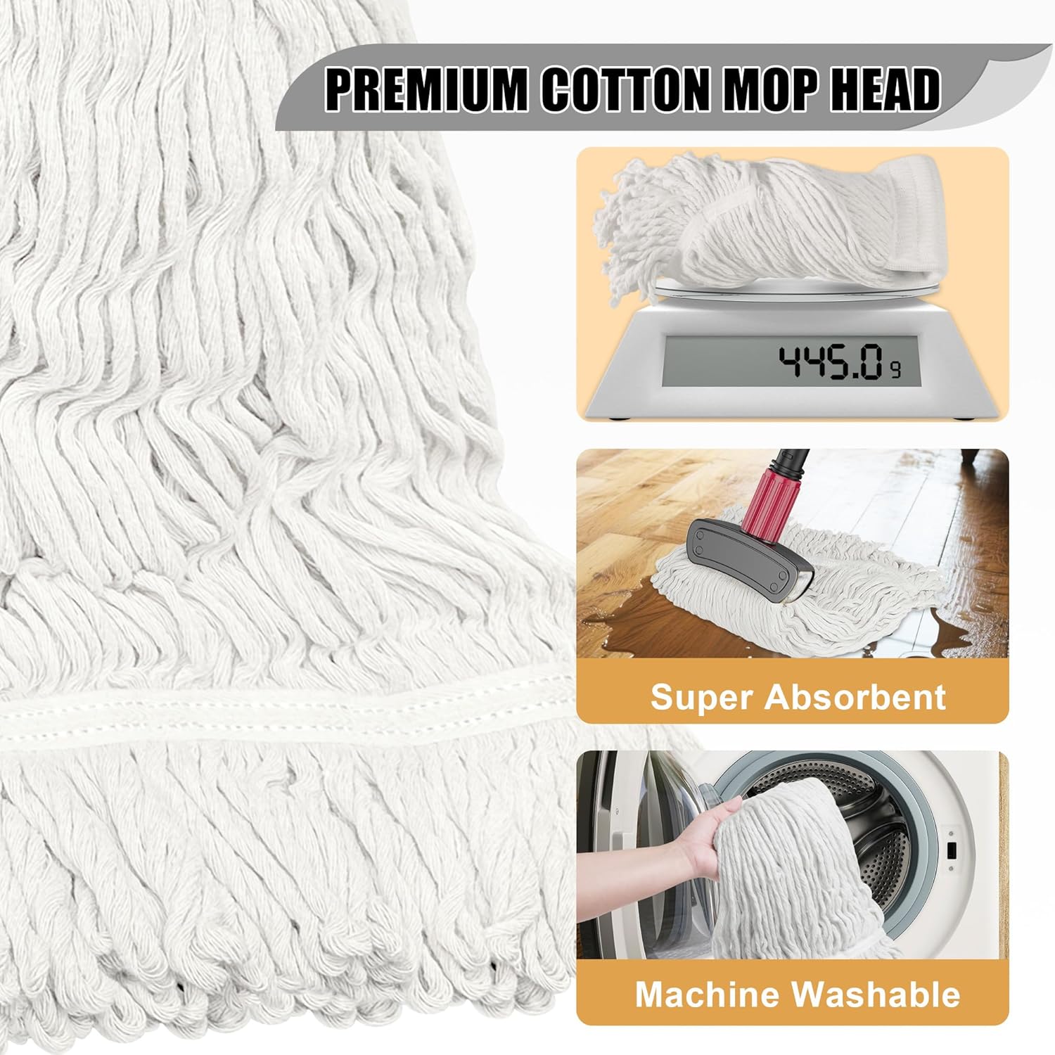 Mop Commerciale per Pulizia Pa - Commercial Kitchen Vinyl Flooring recensione e prezzo
