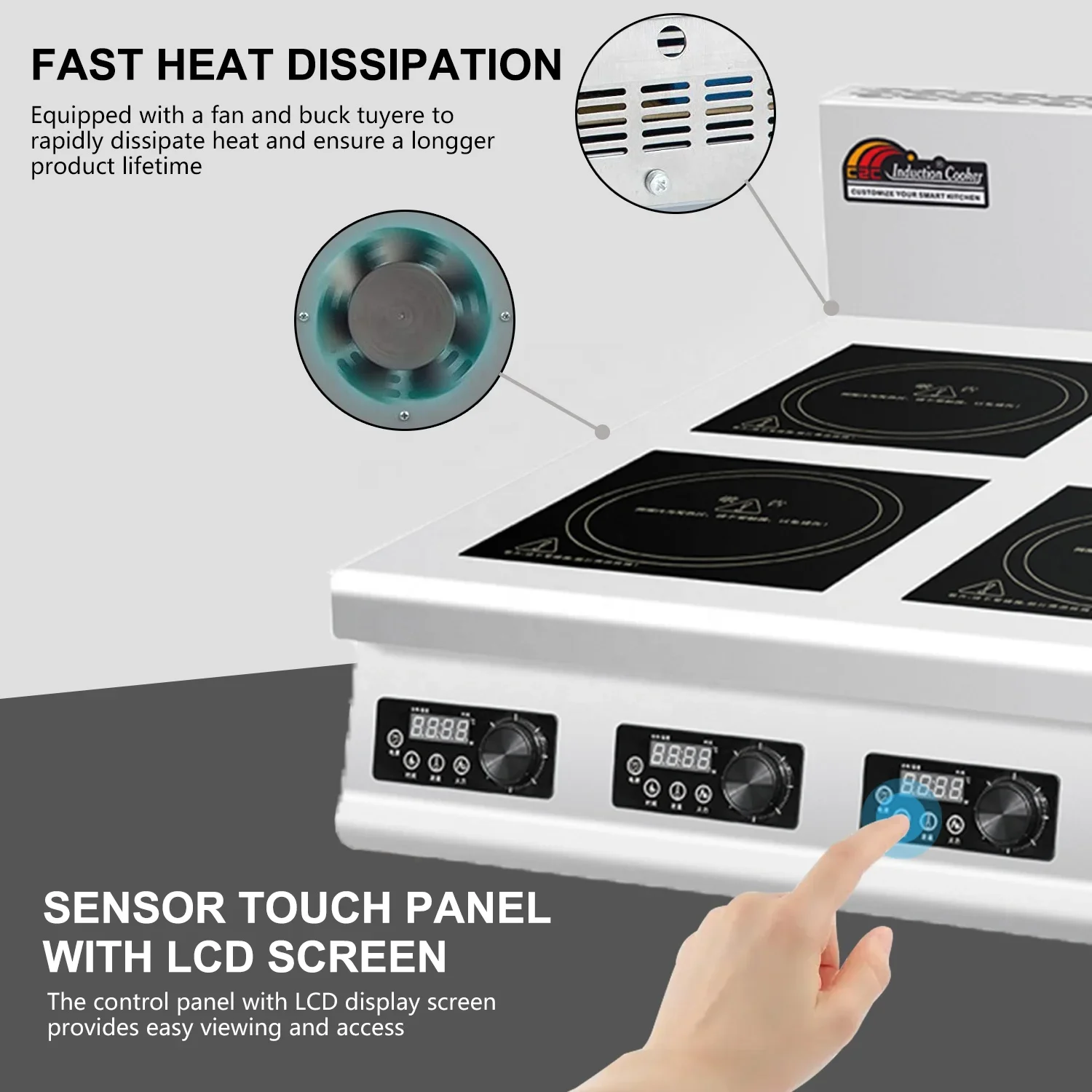 Fornello a induzione commercia - Commercial Kitchen Induction recensione e prezzo