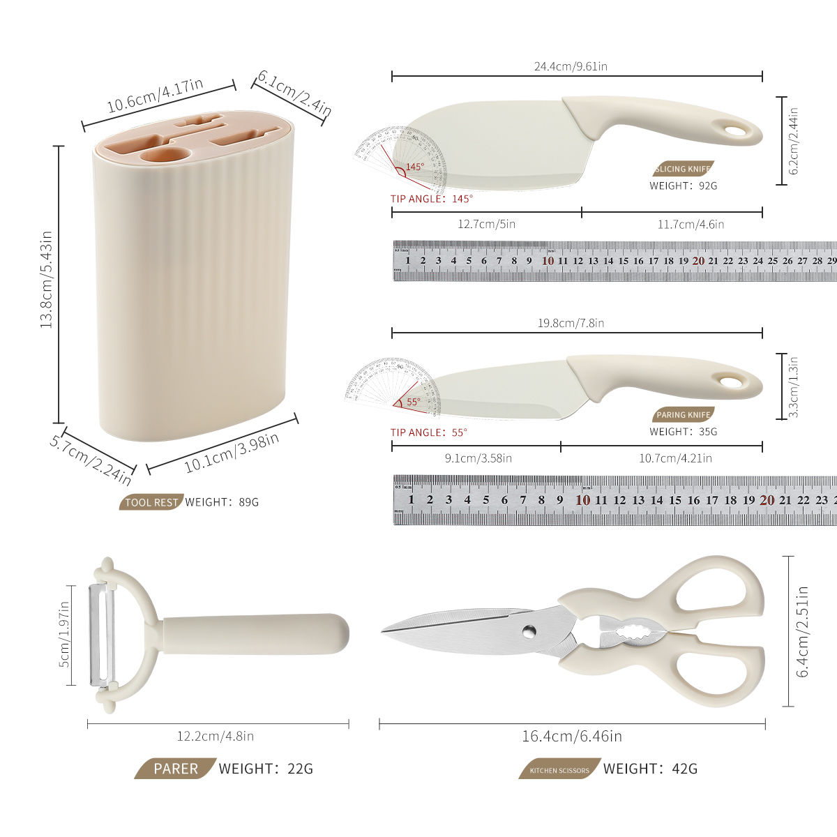 Coltello da cucina e forbici i - Commercial Kitchen Knife Holder recensione e prezzo