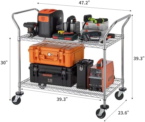 Carrello a 2 livelli di qualit - Commercial Kitchen On Wheels recensione e prezzo