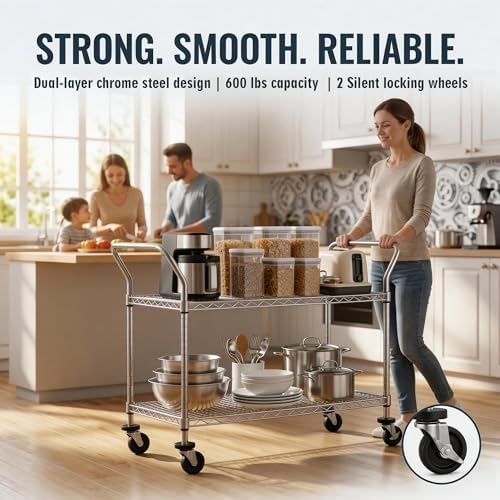 Carrello a 2 livelli di qualit - Commercial Kitchen On Wheels recensione e prezzo