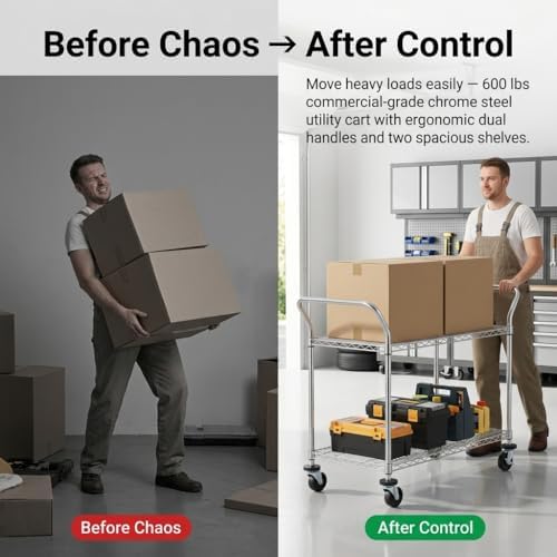 Carrello a 2 livelli di qualit - Commercial Kitchen On Wheels recensione e prezzo