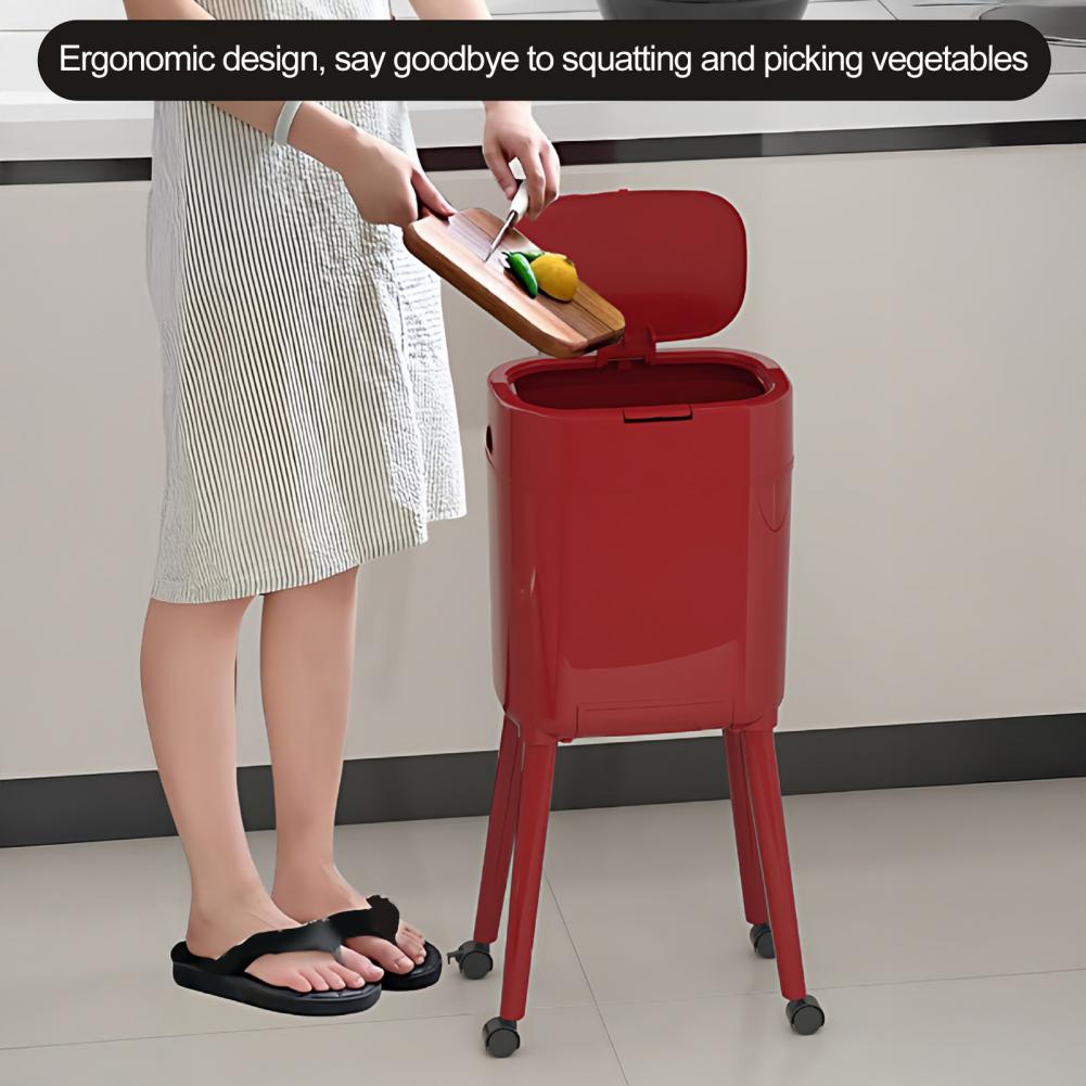Cestino per Rifiuti con Gambe  - Commercial Kitchen On Wheels recensione e prezzo