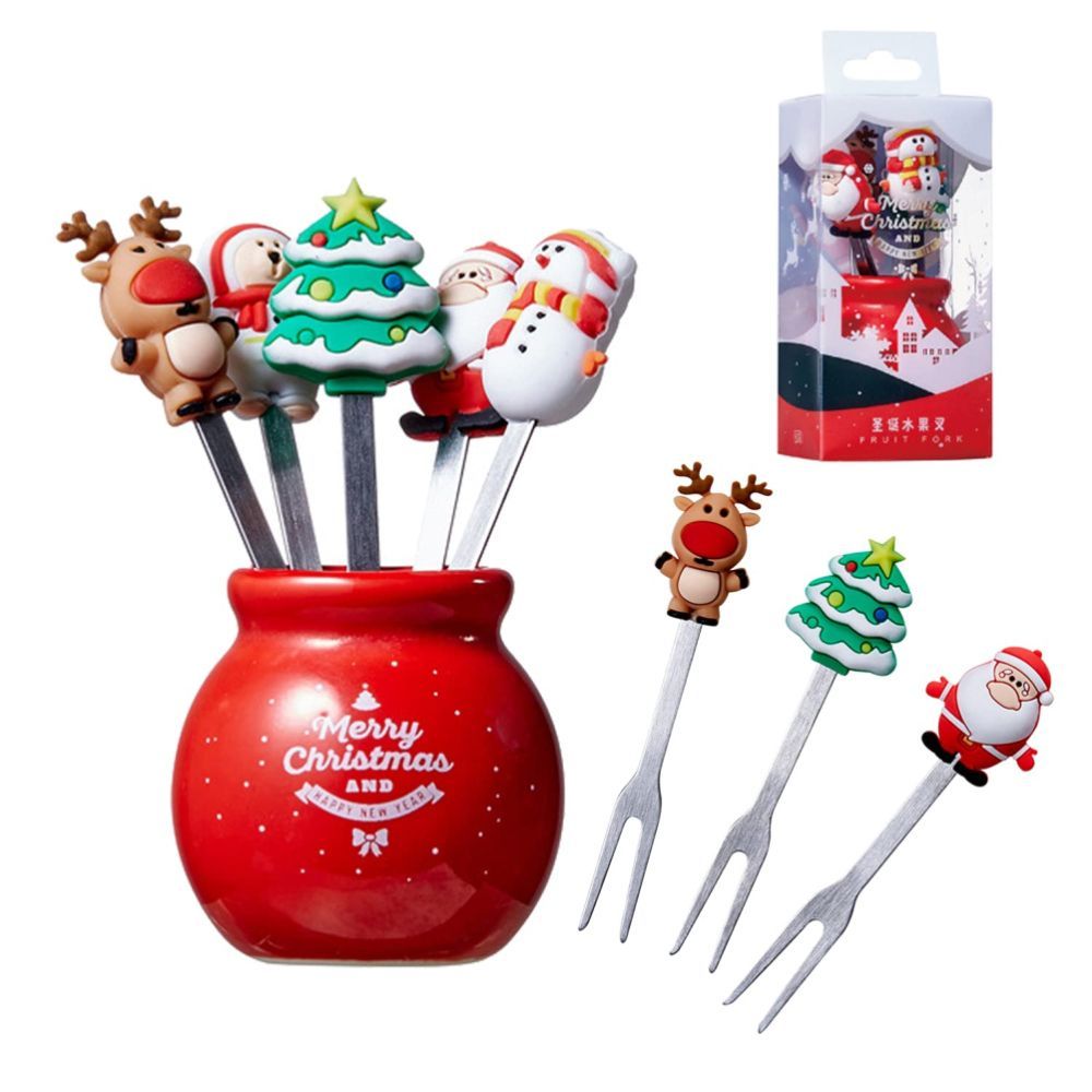 1 Set di forchette da frutta d - Commercial Kitchen Knife Holder recensione e prezzo