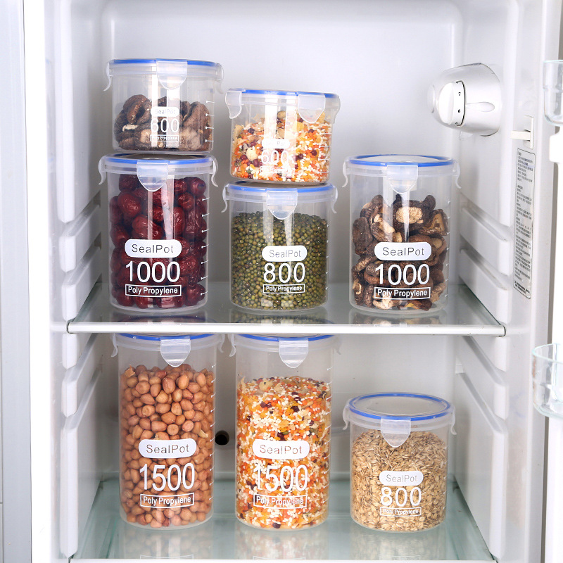 1-4PCS Barattoli Sigillati Con - Commercial Kitchen Refrigerator recensione e prezzo
